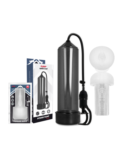 PUMP ADDICTED - RX5 BLACK WITH MASTURBATOR