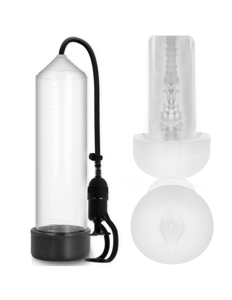PUMP ADDICTED - RX5 TRANSPARENT WITH MASTURBATOR