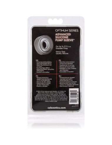 CALEXOTICS - ADV SILICONE PUMP SLEEVE BLACK