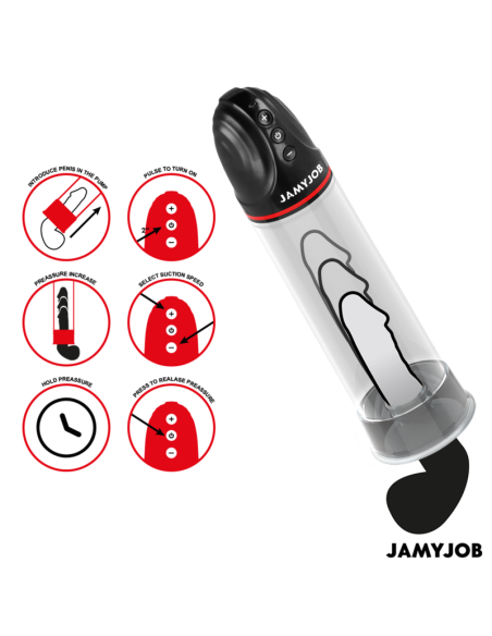 JAMYJOB - XPAND AUTOMATIC PUMP 3 SUCTION LEVELS GREY