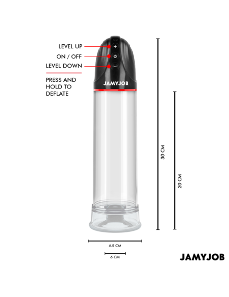 JAMYJOB - XPAND AUTOMATIC PUMP 3 SUCTION LEVELS GREY