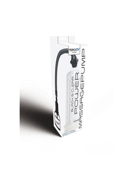 TOYJOY - POWERFUL MASSAGE PUMP WITH TRANSPARENT SLEEVE