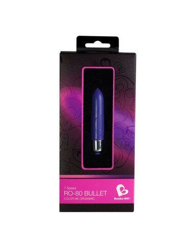 ROCKS-OFF - RO-80 MM COLOR CHANGIN VIBRATING BULLET 7 V