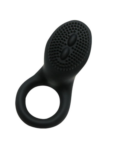PRETTY LOVE - COBRA VIBRATOR RING BLACK