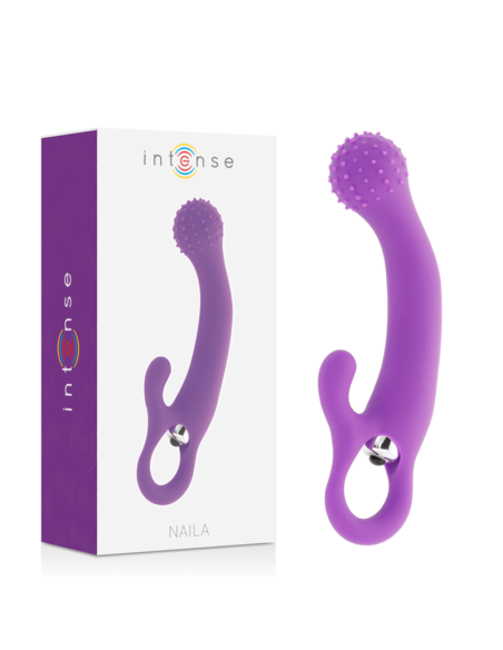 INTENSE - NAILA VIBRATING SILICONE LILAC