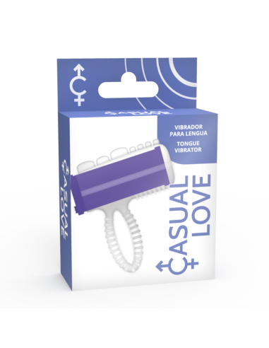 CASUAL LOVE - RING TONGUE VIBRATING PURPLE