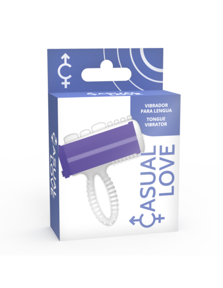 CASUAL LOVE - RING TONGUE VIBRATING PURPLE