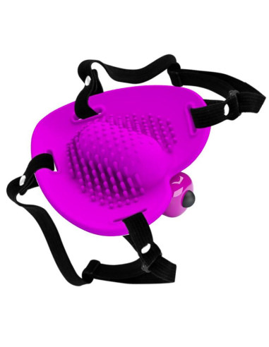 PRETTY LOVE - HEARTBEAT CLITORIS MASSAGER 10 VIBRATION MODES PURPLE