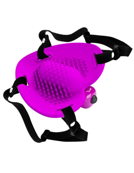 PRETTY LOVE - HEARTBEAT CLITORIS MASSAGER 10 VIBRATION MODES PURPLE