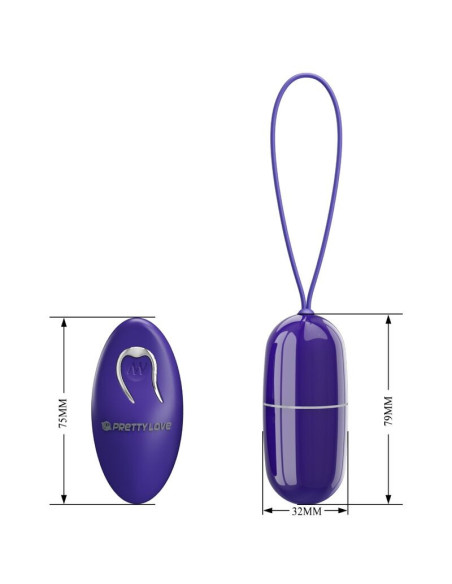 PRETTY LOVE - ARVIN YOUTH VIOLATING EGG REMOTE CONTROL VIOLET