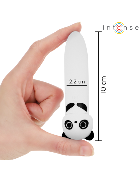 INTENSE - POH PANDA VIBRATING BULLET USB RECHARGEABLE 10 X 2.2 CM