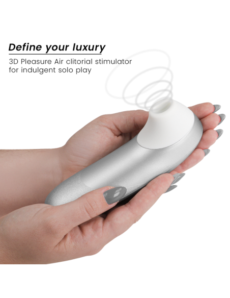 WOMANIZER - PRO VIBRANT CLITORAL STIMULATOR SILVER GREY