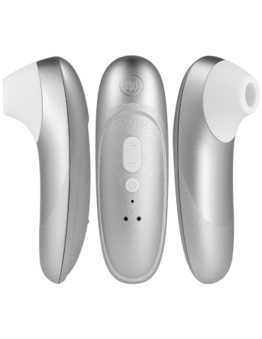 WOMANIZER - PRO VIBRANT CLITORAL STIMULATOR SILVER GREY