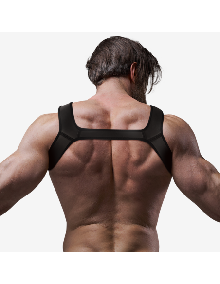 FETISH SUBMISSIVE ATTITUDE – NEOPRENINIS KRŪTINĖS DIRŽAS VYRAMS, L DYDŽIO