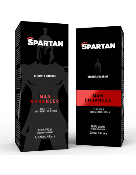 SPARTAN - COUPLE GEL VIRILITY AND INSENSIFYING 100 VEGAN CREAM