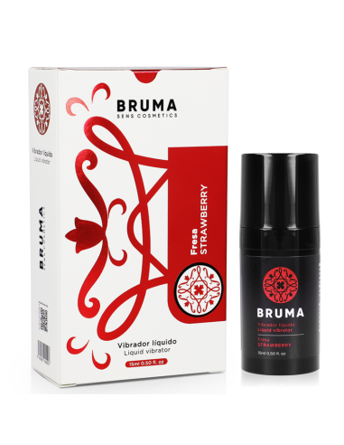 BRUMA - LIQUID VIBRATOR ULTRA SLIDING STRAWBERRY 15 ML