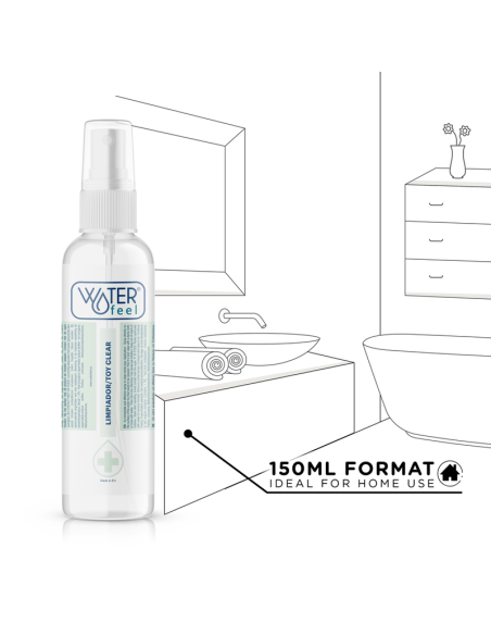 WATERFEEL - STERILUSIS ŽAISLŲ VALIKLIS 150 ML