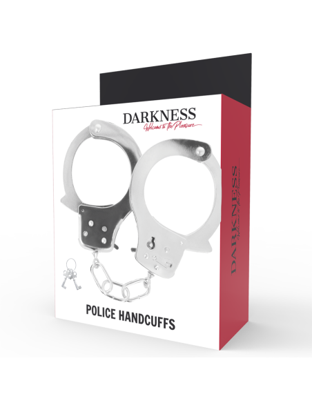 DARKNESS - METAL HANDCUFFS WITH KEYS