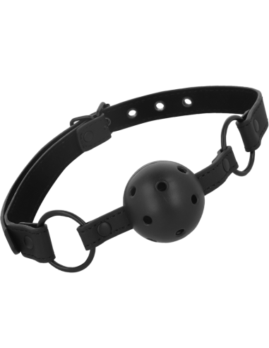 INTENSE - FETISH VEGAN LEATHER BALL GAG