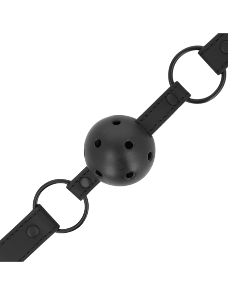 INTENSE - FETISH VEGAN LEATHER BALL GAG