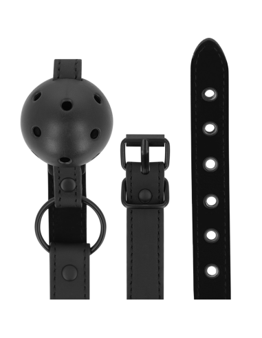 INTENSE - FETISH VEGAN LEATHER BALL GAG
