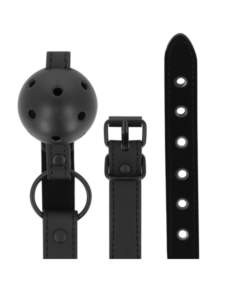 INTENSE - FETISH VEGAN LEATHER BALL GAG