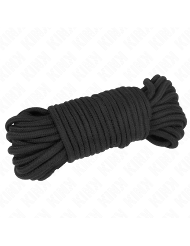 KINK - COTTON ROPE 20 METER BLACK