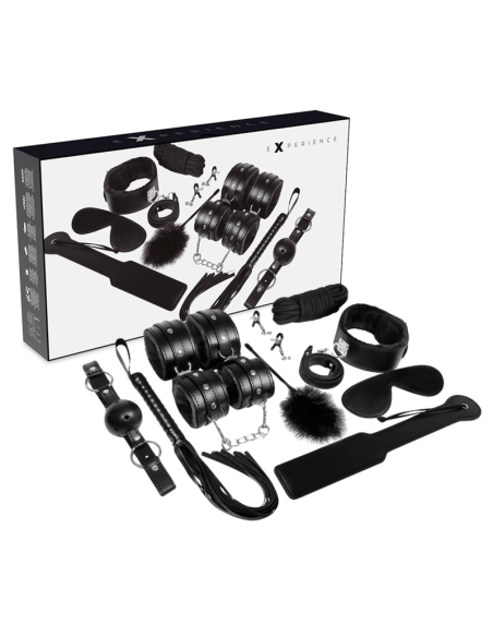 EXPERIENCE - BDSM FETISH KIT BLACK SERIES
