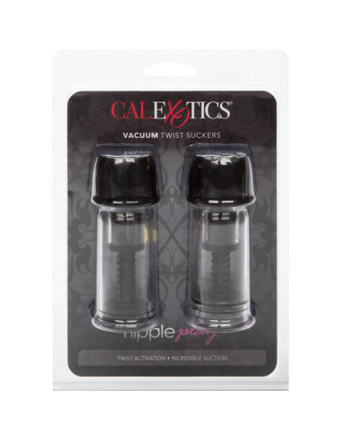 CALEXOTICS - VACCUM TWIST NIPPLE SUCTION CUP BLACK