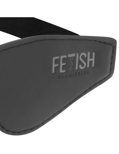 FETISH SUBMISSIVE - VEGAN LEATHER MASK WITH NOPRENE LINING