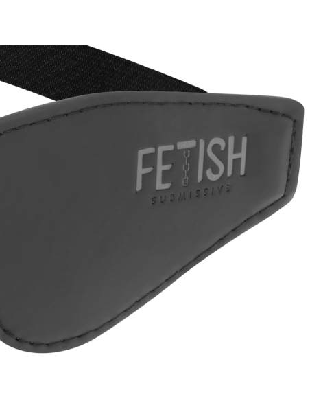 FETISH SUBMISSIVE - VEGAN LEATHER MASK WITH NOPRENE LINING