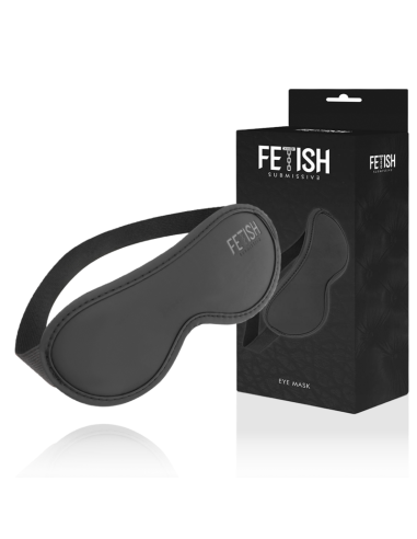 FETISH SUBMISSIVE - VEGAN LEATHER MASK II WITH NOPRENE LINING