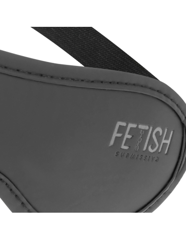 FETISH SUBMISSIVE - VEGAN LEATHER MASK II WITH NOPRENE LINING