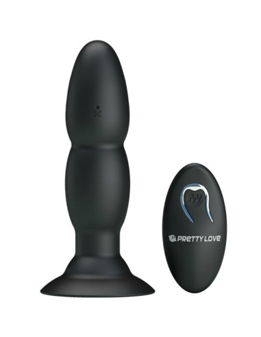 PRETTY LOVE - PLUG VIBRATOR AND ROTATION BY REMOTE CONTROL