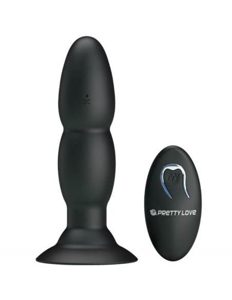 PRETTY LOVE - PLUG VIBRATOR AND ROTATION BY REMOTE CONTROL