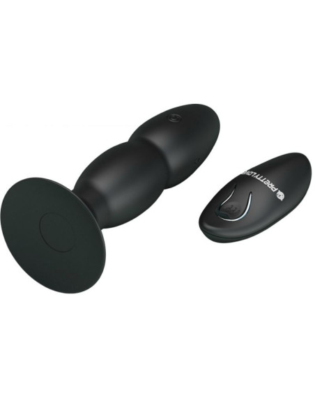 PRETTY LOVE - PLUG VIBRATOR AND ROTATION BY REMOTE CONTROL