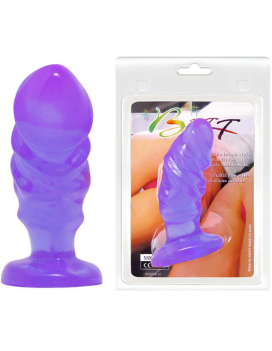 BAILE - UNISEX ANAL PLUG WITH LILAC SUCTION CUP