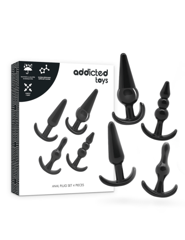 ADDICTED TOYS - SET 4 ANAL PLUGS