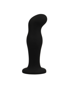 BLACKandSILVER - SEAN analinis kamštis, aukščiausios kokybės silikoninis, juodas 2