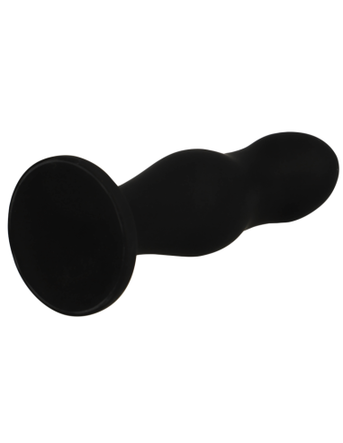 BLACKandSILVER - SEAN PLUG ANAL PREMIUM SILICONE BLACK