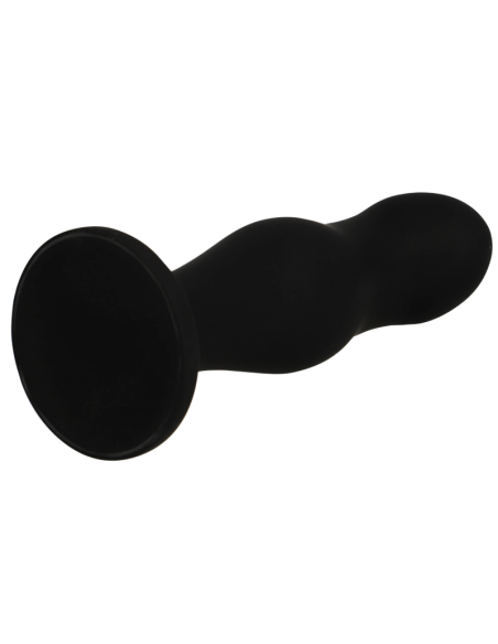 BLACKandSILVER - SEAN PLUG ANAL PREMIUM SILICONE BLACK
