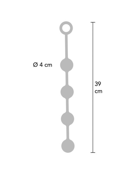 HIDDEN DESIRE - EXTREME HEAVY ANAL BALLS LARGE