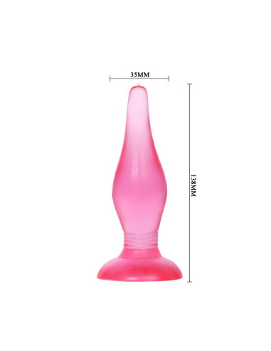 BAILE - LILAC SOFT TOUCH ANAL PLUG 14.2 CM