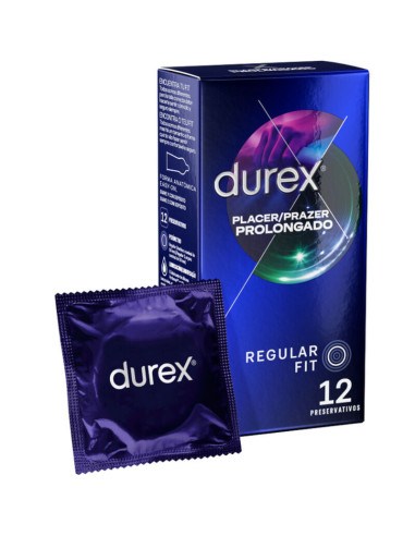 DUREX - PLEASURE PROLONGED DELAYED 12 VIENETŲ