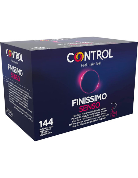 CONTROL - FINISSIMO SENSO CONDOMS 144 UNITS