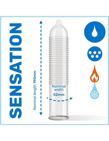 PASANTE - CLIMAX 6 ŠILDANČIO EFEKTO 6 VĖSINIMO EFEKTO - 12 VIENETŲ