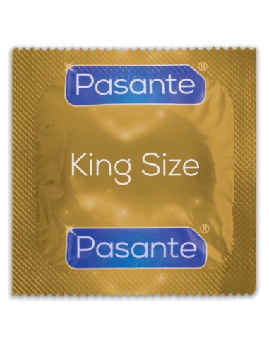 PASANTE - PREZERVATYVAI KING SIZE, 3 VNT.