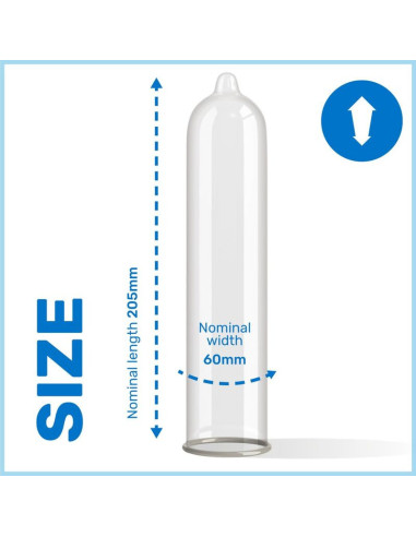 PASANTE - PREZERVATYVAI KING SIZE, 3 VNT.