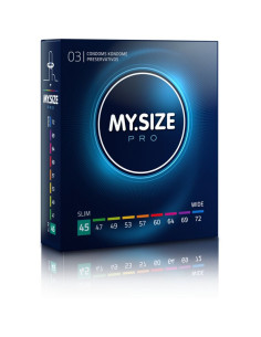 MY SIZE - PRO CONDOMS 45 MM 3 UNITS