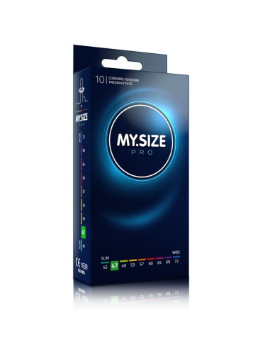 MY SIZE - PRO CONDOMS 47 MM 10 UNITS
